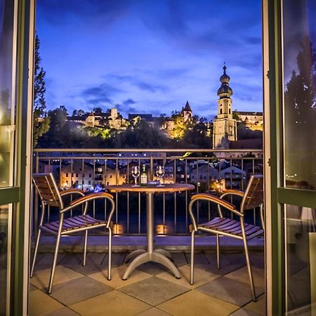 Hotel Burgblick Hochburg-Ach Bagian luar foto